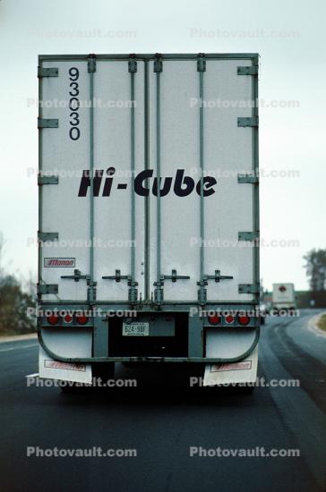 Interstate Highway I-64, Hi-Cube, Semi-trailer truck, Semi