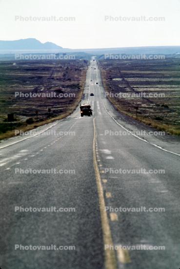 north of Shiprock, Highway 160, Road, Roadway