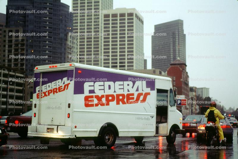 Federal Express, Fedex, the Embarcadero