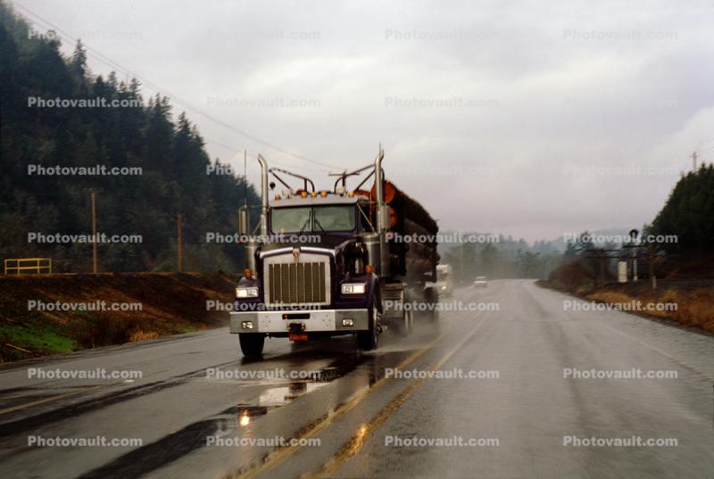 Kenworth, Logging Truck, Dillard, Semi