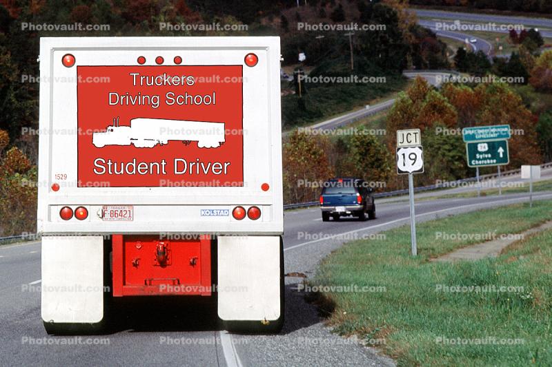 Driving School Student Driver, Semi