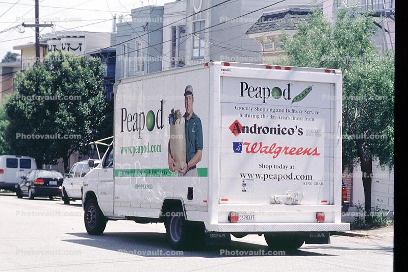 Peapod Home Delivery Truck