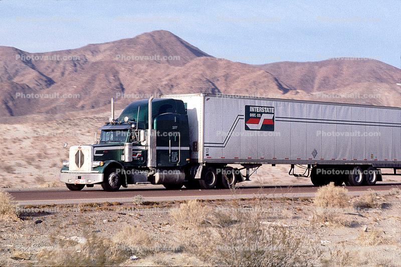 Semi-trailer truck, Semi, Interstate Distribution Company