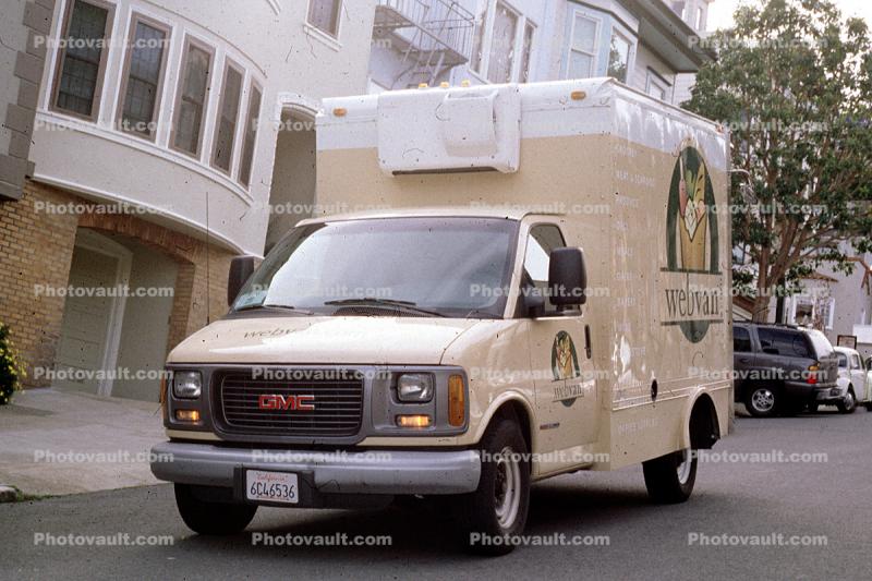 Webvan, GMC, Van, January 2001