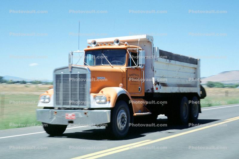 Kenworth, dump truck, Merril, Oregon, diesel