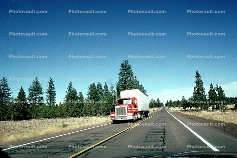 Semi-trailer truck, Semi, Highway 139