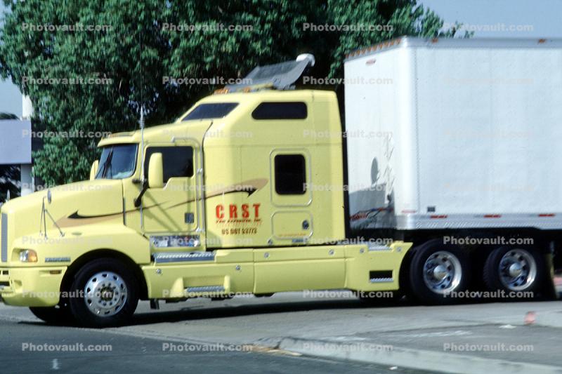 Kenworth, Gustine, California, Central Valley, Semi-trailer truck, Semi