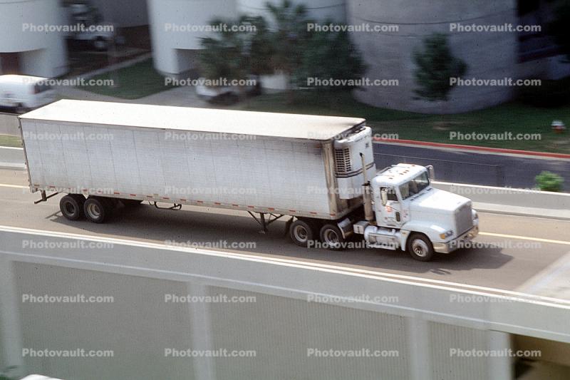 Generic Semi, Trailer Truck, Pensacola, Florida