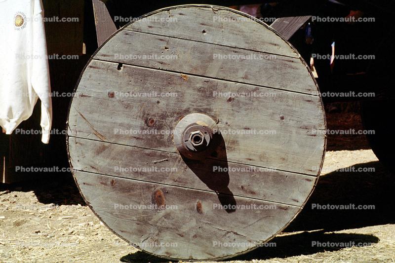 Wooden Wheel, Round, Circular, Circle, Novato