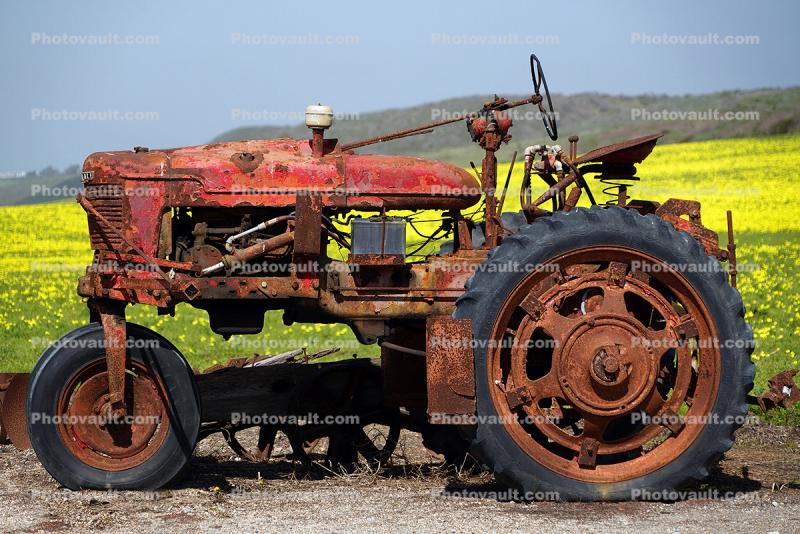 Rusty Red Tractor