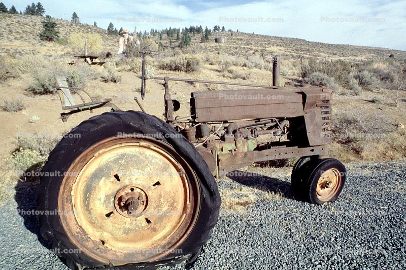farm tractor, south of Reno