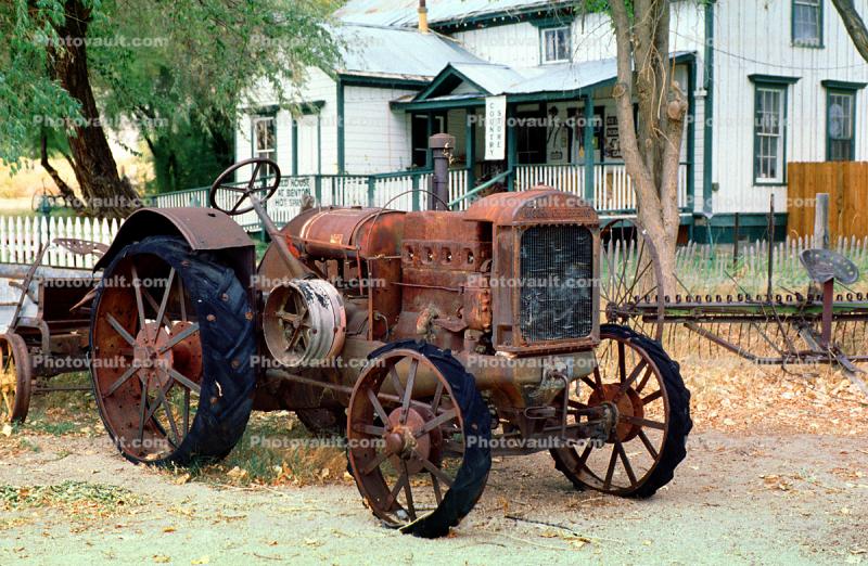 McCormick-Deering - farm tractor, Benton Hot Springs