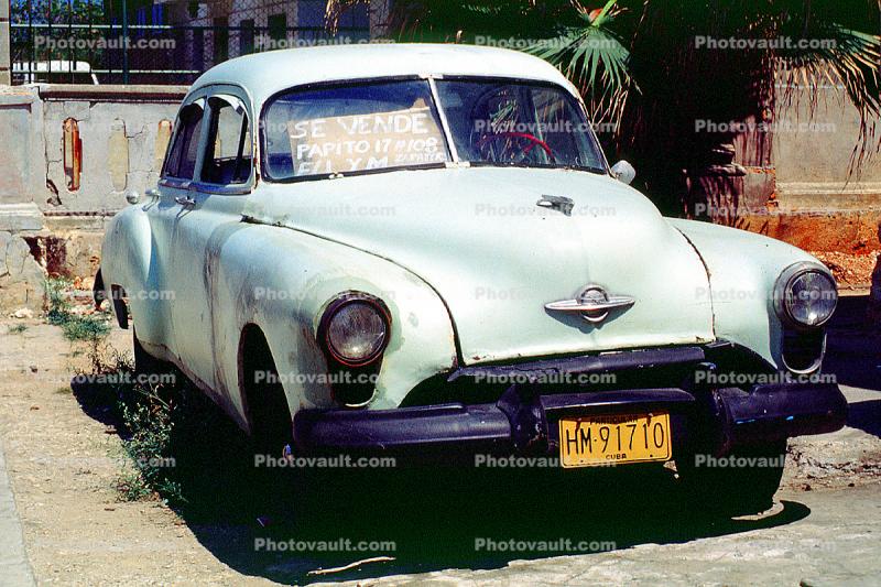 Oldsmobile, Car, Automobile, 1950s