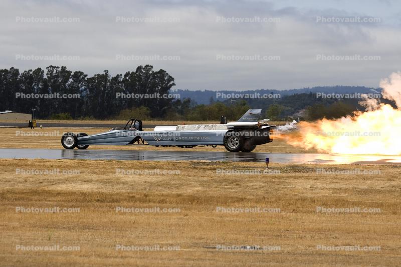 smoke, jet, exhaust, mirage, power, thrust, Air Force Jet Car
