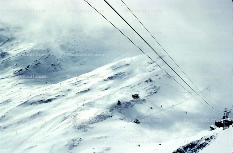 Tyrolean Zugspitze, 1970, Snow, Ice