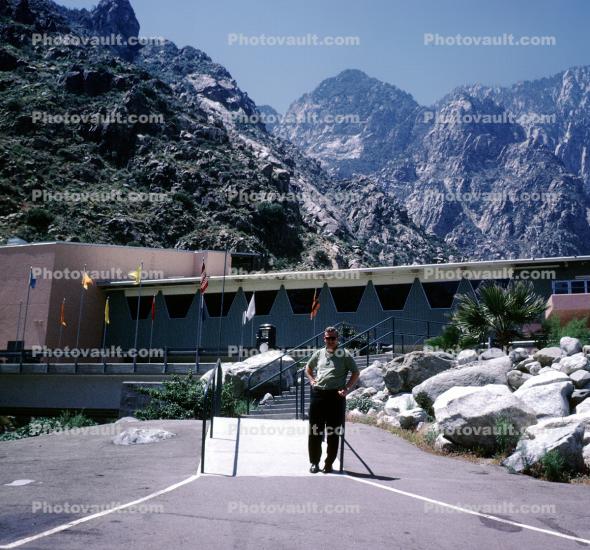 Valley Station, Terminus, building, Palm Springs Aerial Tramway, terminal, San Jacinto Peak, 1967, 1960s