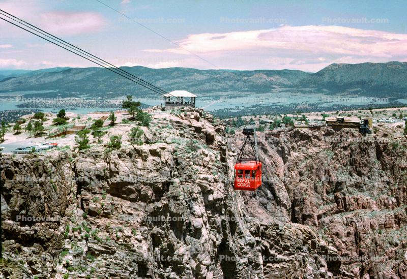 Royal Gorge Aerial Gondola, June 1965, 1960s