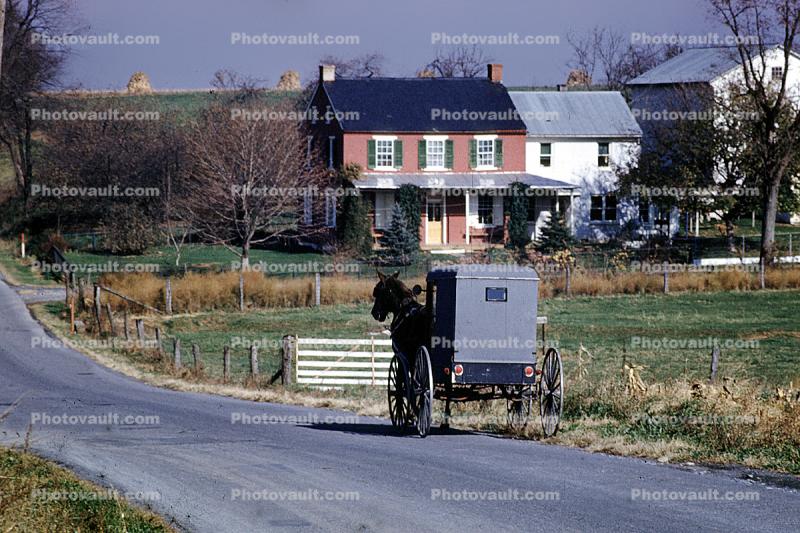 Amish Country, Lancaster County, Pennsylvania, 1961, 1960s