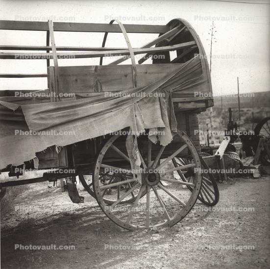 Conestoga Wagon, California or Bust, Wyoming