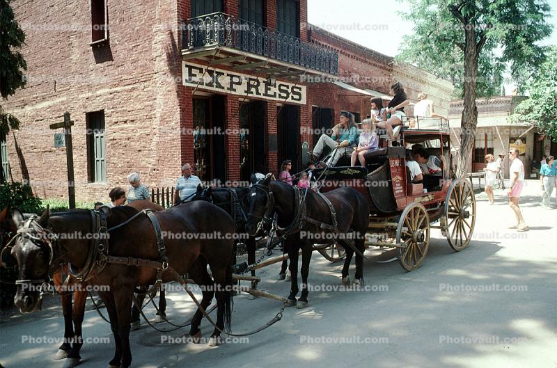 Stage Coach, Pony Express, Columbia California
