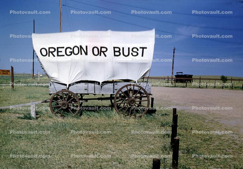 Oregon or Bust, Conestoga Wagon