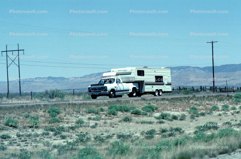 trailer, near White Sands New Mexico