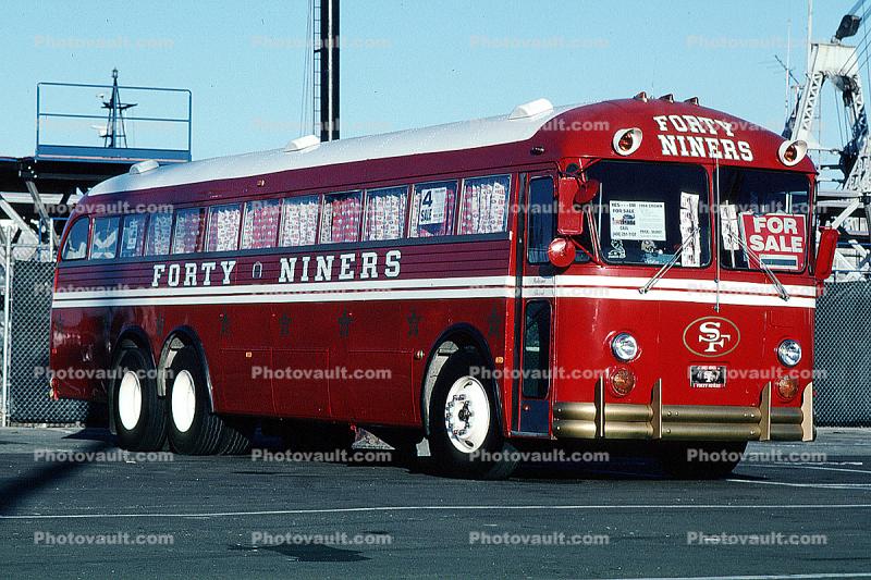 Forty Niners Party bus, Tailgate Party Vehicle