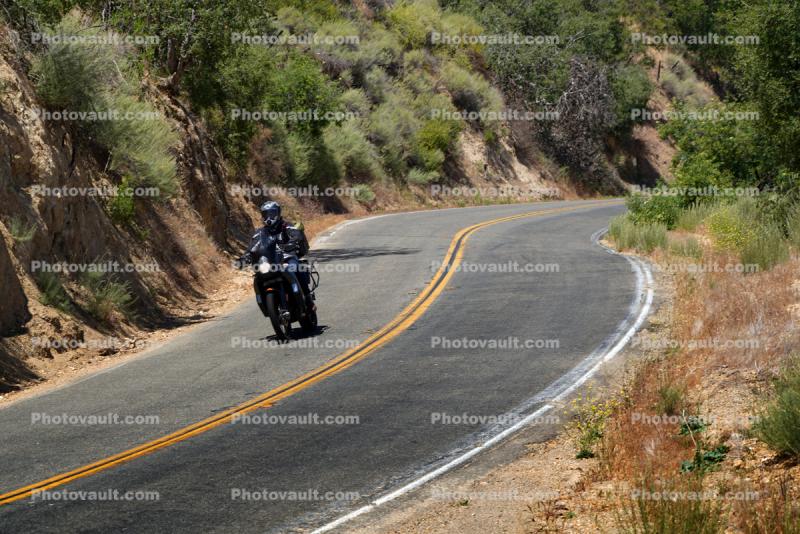 Motorcycle on Highway 25