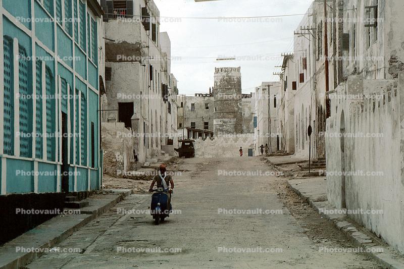 Vespa Scooter, Mogadishu, Somalia