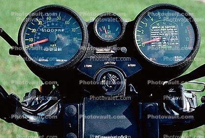 Speedometer, Kawasaki ZZ-11, Dials