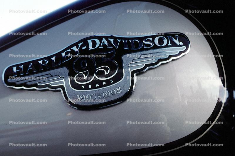 Harley-Davidson, Gas Tank, 95-Years