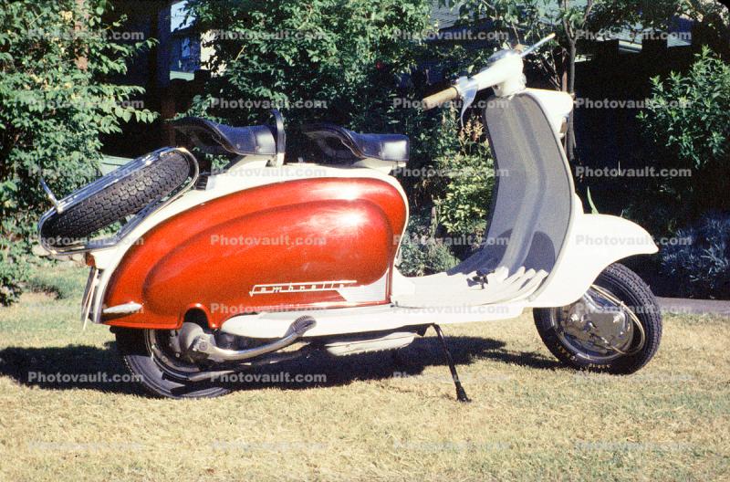 1958 Lambretta Scooter, L150, 1950s