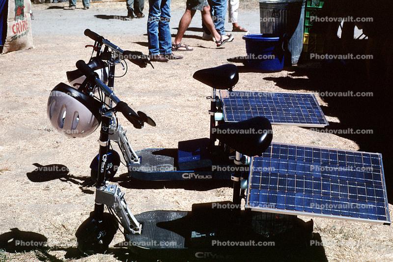 CityBug, Solar Powered Scooter, Panel