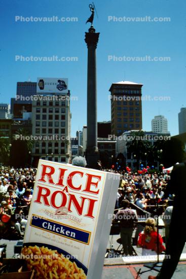 Rice-A-Roni, Union Square, Bell Ringing Contest, downtown, downtown-SF