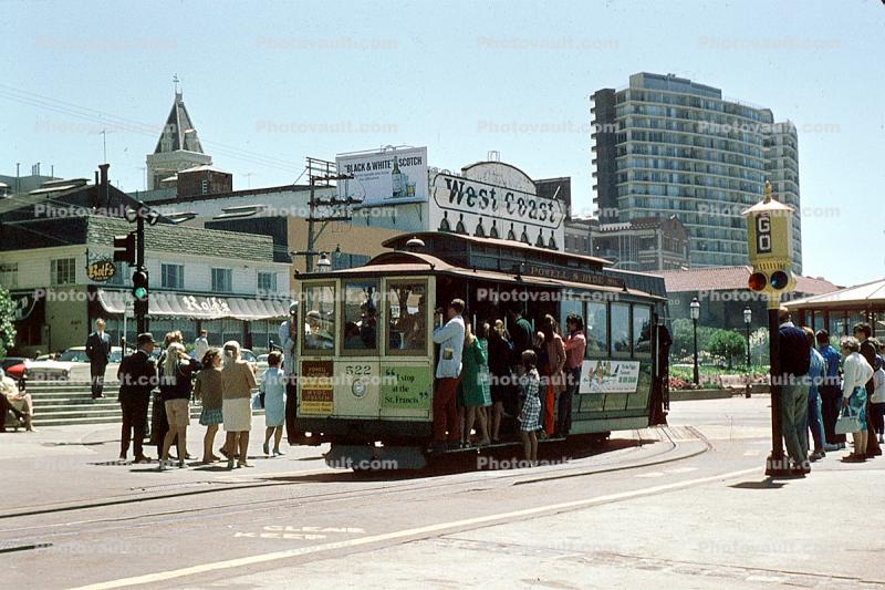 522, Turntable, Hyde Street Line, 1968, 1960s