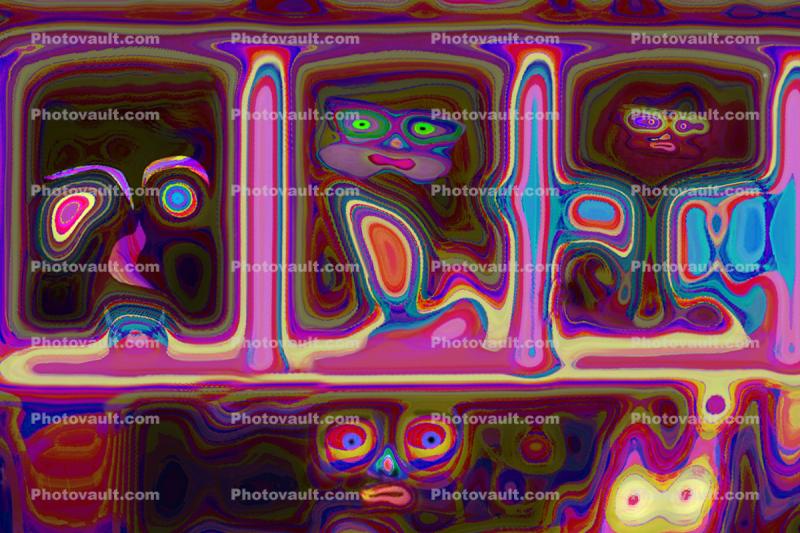 Psychedelic Cable Car, Many Faces, psyscape