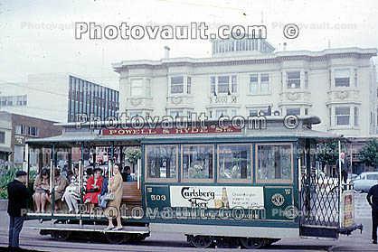 503, Hyde Street Turnaround, Turnabout, Turntable, Buena Vista Cafe, September 1966, 1960s