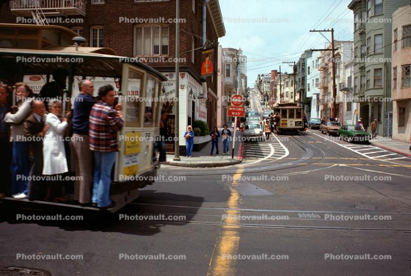 Street Intersection, June 1976, 1970s