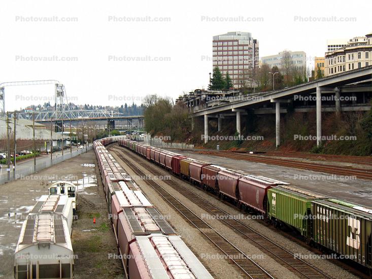Freight Trains, Tacoma, Washington