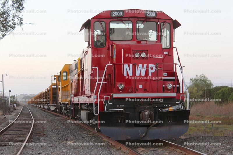RailPower RP20BD, NWP 2009, Northwestern Pacific, Marin County, California