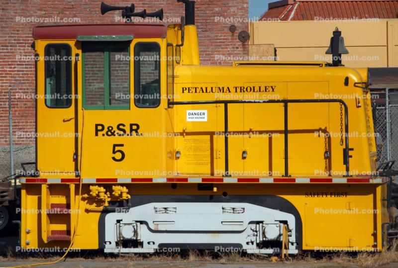 Petaluma Trolley, P&SR