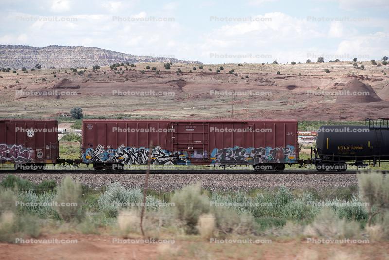 Boxcar, Railcar, Gallup, 28 July 2019
