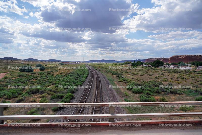 Railroad Tracks at Delta Utah