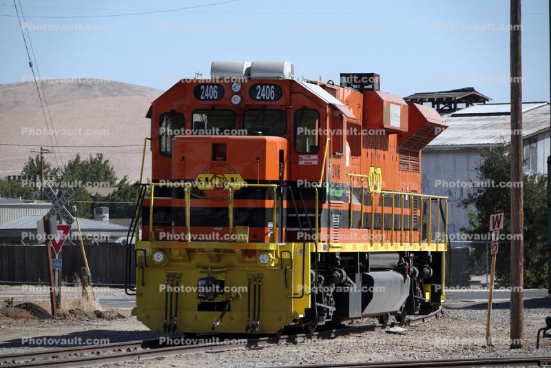 SJVR 2406, SE24B, San Joaquin Valley Railroad, Exeter
