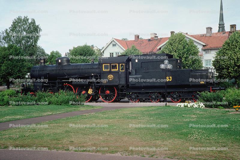 SJ 1282, 4-6-0, Mora, Sweden, 1950s