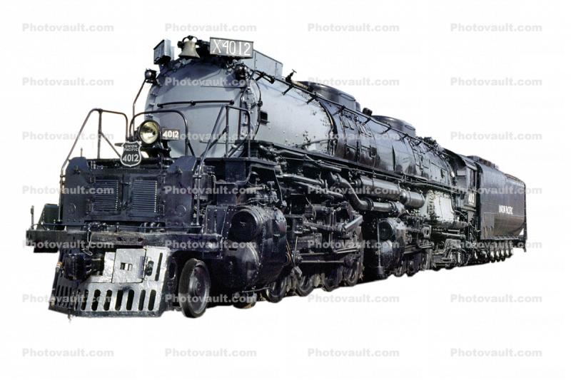 Big Boy, X4012, Union Pacific, Alco 4-8-8-4, articulated steam locomotive, Scranton, 1950s