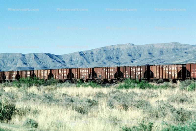 Southern Pacific Hoppers, near Alamagordo