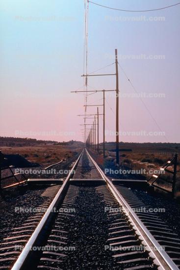 Train Track, Arizona, Catenary Wire