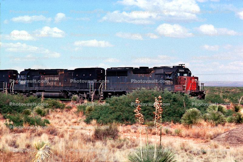 SP 7628, SP 9316, Southern Pacific, Diesel Electric Locomotive