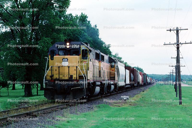 UP 2268, Union Pacific, Diesel Electric Locomotive, 23 May 1995